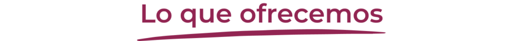 ofrecemos